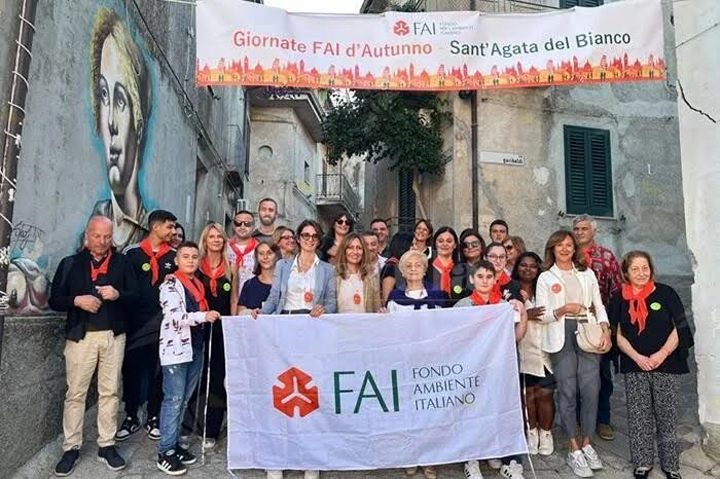 Grande successo a S. Agata de Bianco per la giornata Fai