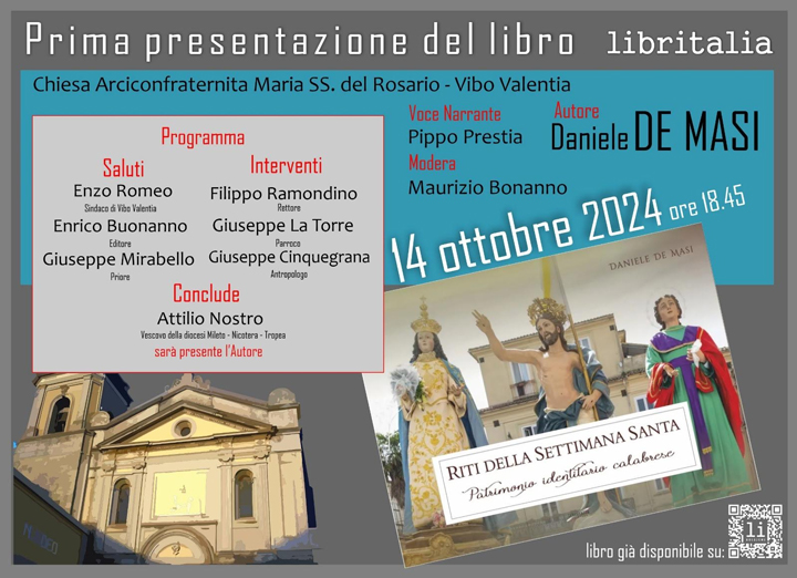 Lunedì si presenta il libro "Riti della Settimana Santa"