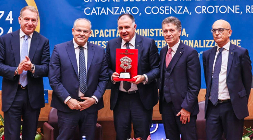 La Maschera d’Argento di Affidato al Presidente di Confindustria Orsini