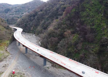 La strada veloce Gallico-Gambarie