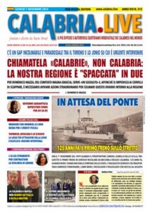 Calabria.Live quotidiano giovedì 7 novembre 2024