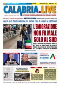 Calabria.Live quotidiano 21 novembre 2024