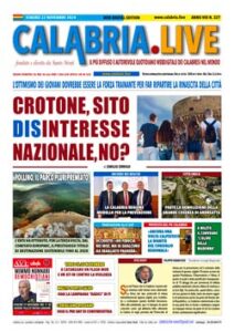 Calabria.Live quotidiano venerdì 22 novembre 2024