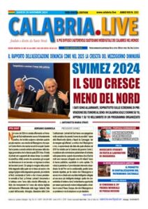 Calabria.Live quotidiano 28 novembre 2024