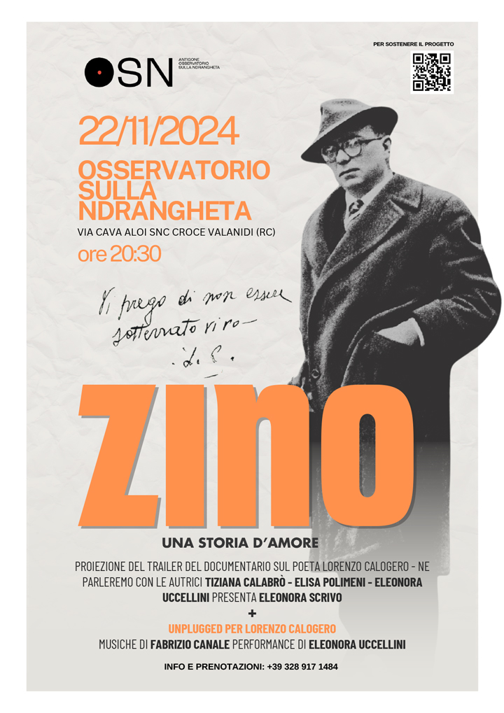 Si presenta il documentario "Zino - Una storia d'amore"