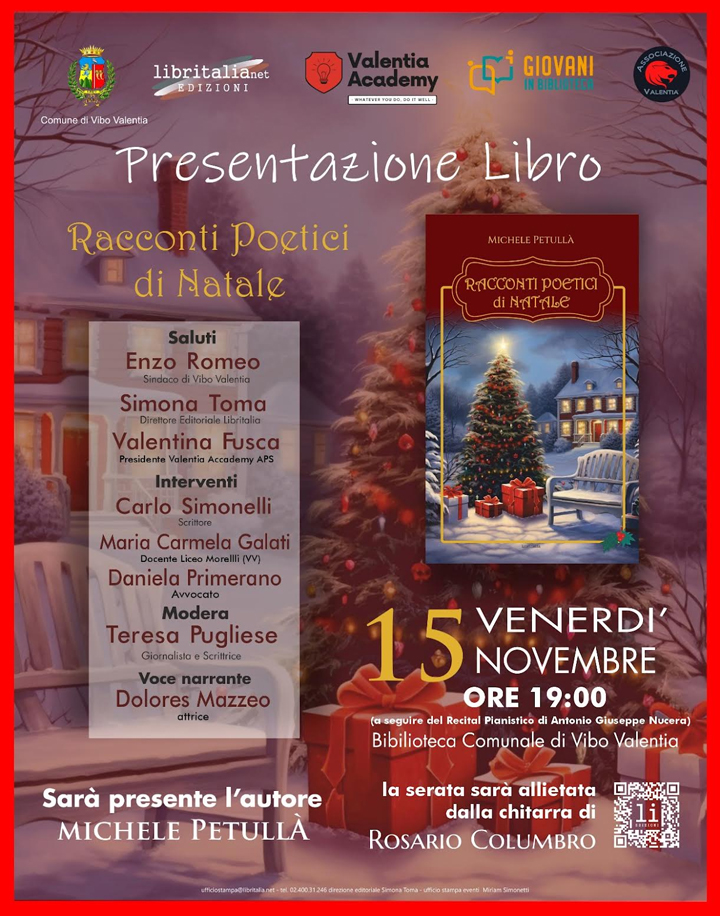 Si presenta il libro "Racconti Poetici di Natale"