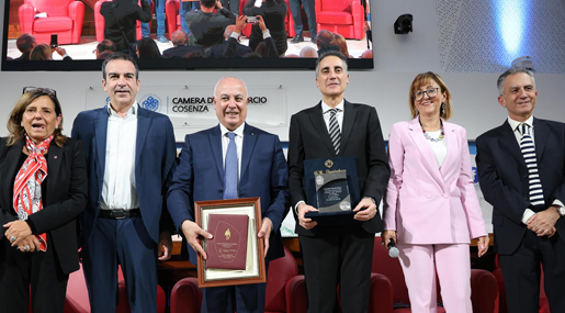 Alla Camera di Commercio di CS consegnato il Premio "Antonio Serra"