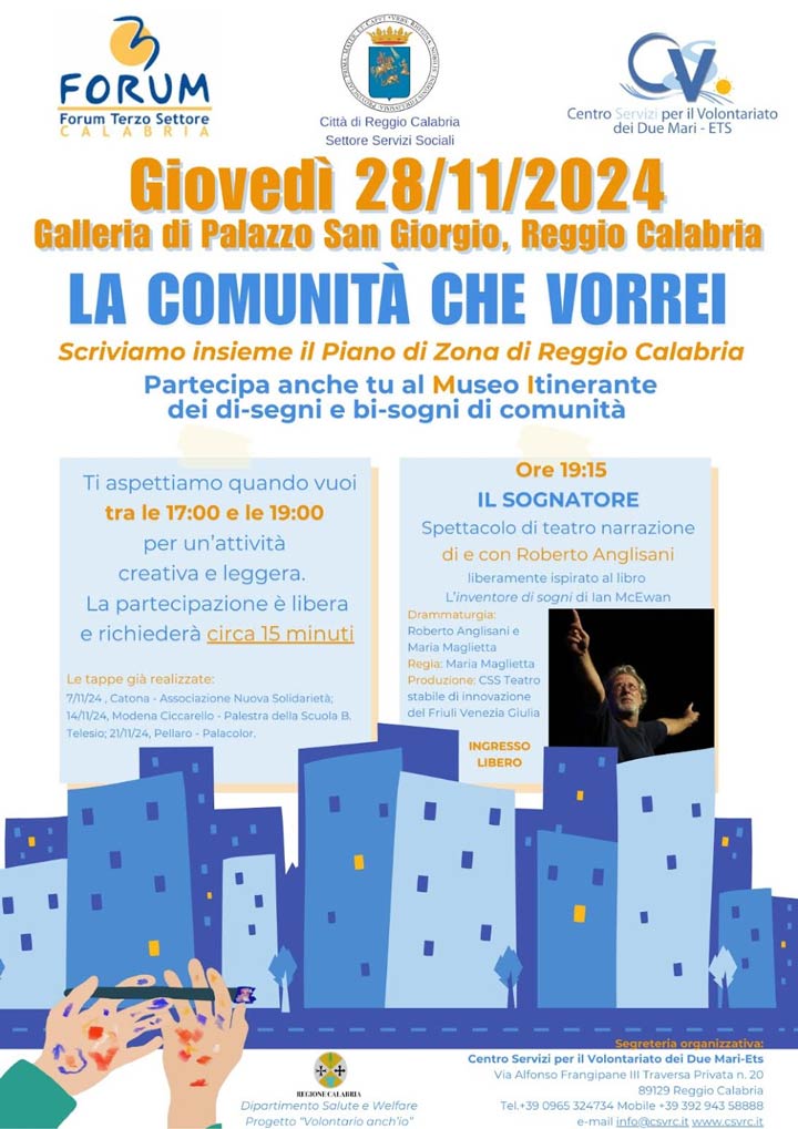 L'incontro "La Comunità che vorrei"