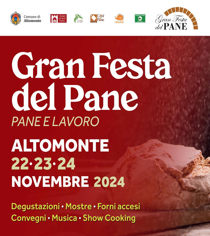 CORIGLIANO ROSSANO (CS) - Il 18 novembre si presenta la Gran Festa del Pane di Altomonte