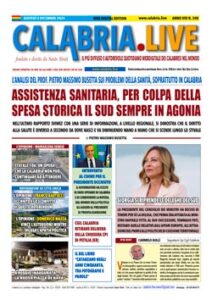 Calabria.Live quotidiano giovedì 5 dicembre 2024