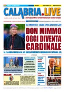 Calabria.Live quotidiano sabato 7 dicembre 2024