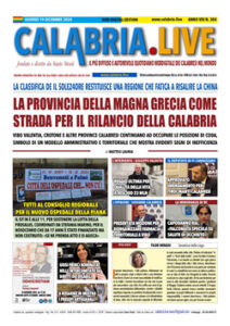 Digital Edition / Calabria.Live quotidiano giovedì 19 dicembre 2024
