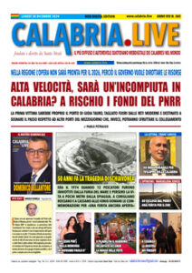 Calabria.Live quotidiano lunedì 30 dicembre 2024