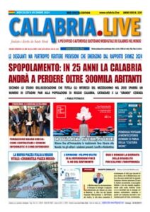 Calabria.Live quotidiano mercoledì 4 dicembre 2024