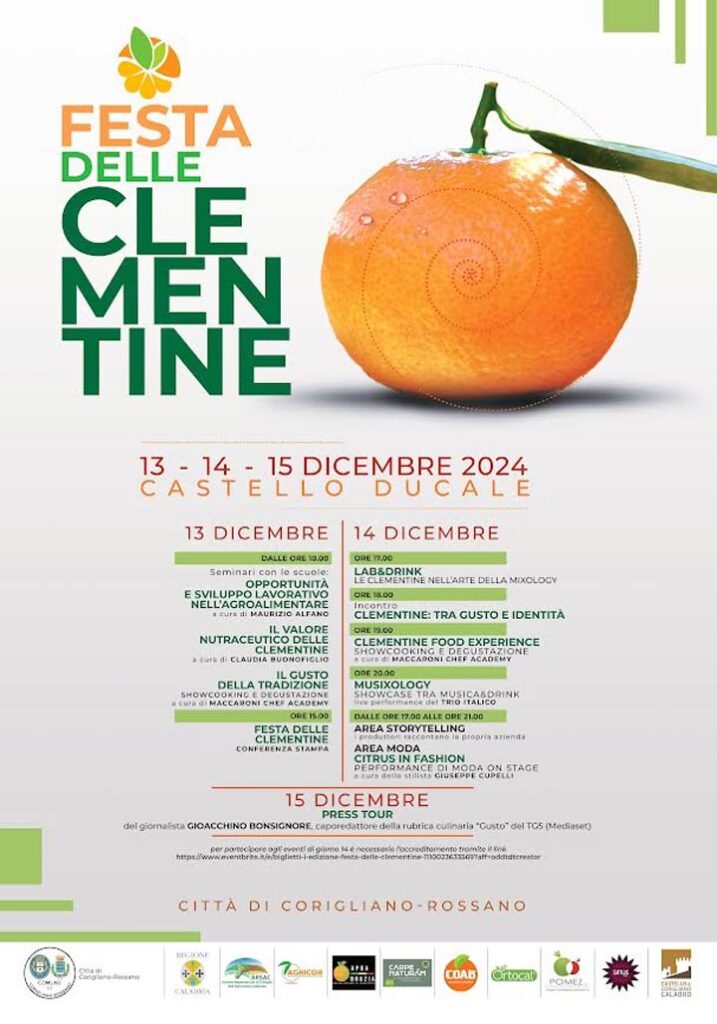 A Corigliano Rossano la prima Festa delle Clementine