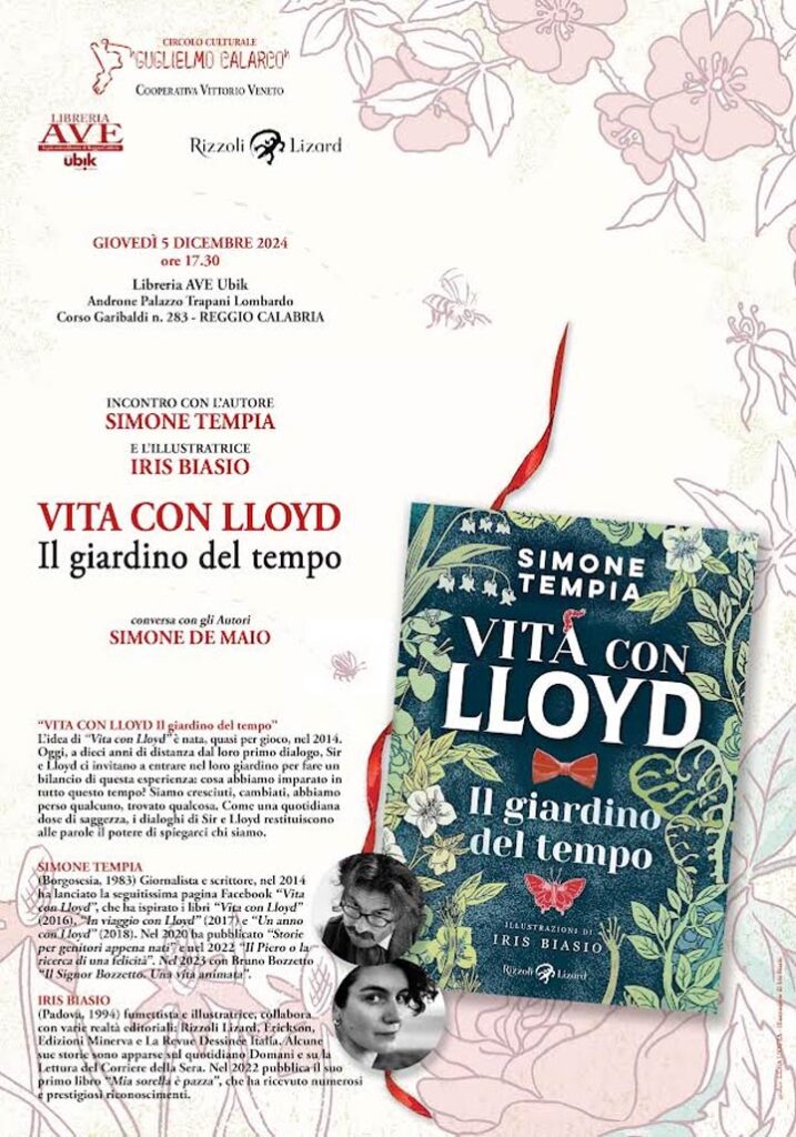 REGGIO - Si presenta il libro "Il giardino del tempo"