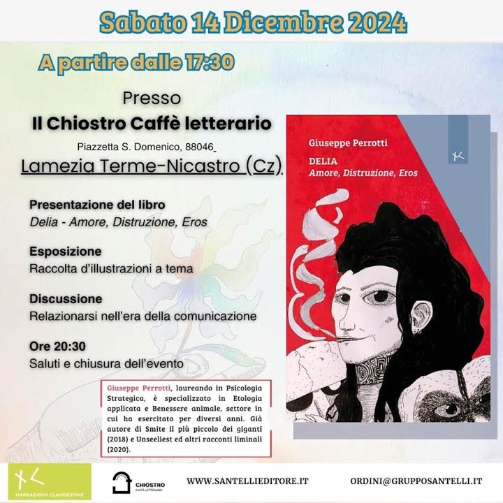 Sabato si presenta il libro "Delia"