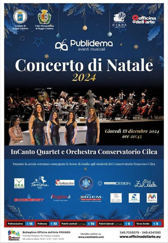 Giovedì il concerto di Natale