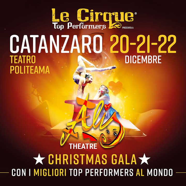 Al Politeama di Catanzaro "Alis Theatre" de Le Cirque du Soleil