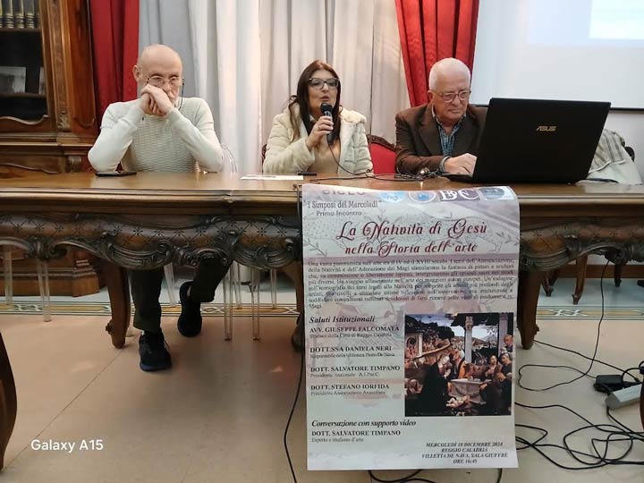 Successo per l'incontro su "La Natività di Gesù nella Storia dell'Arte"