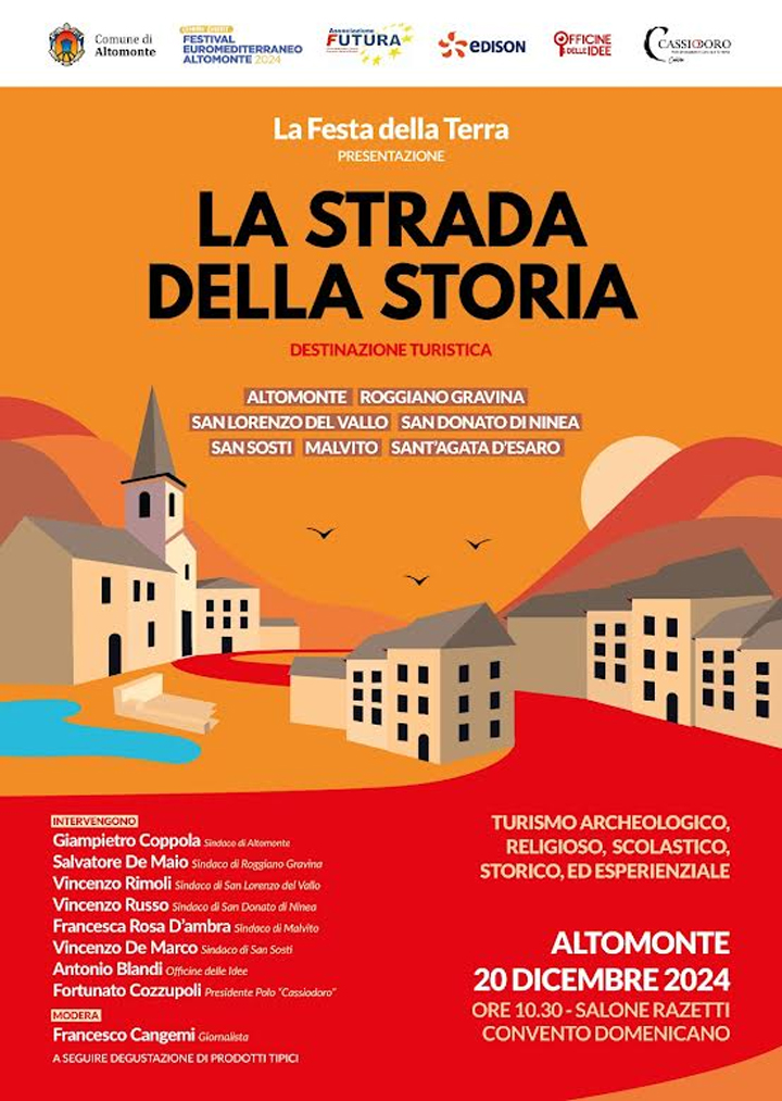 Si presenta il progetto "La strada della storia"