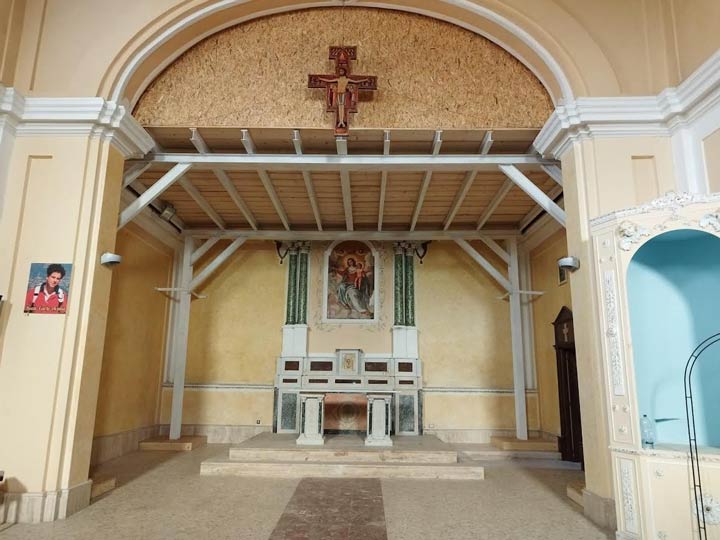 LAMEZIA - Riapre al culto il Santuario Maria SS. del Soccorso di Magolà