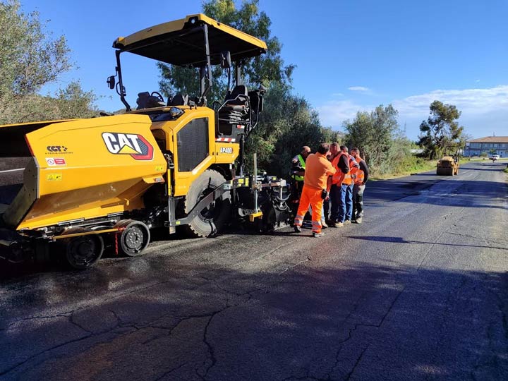 La Metrocity RC ha consegnato ulteriori lavori di manutenzione stradale nella zona Jonica