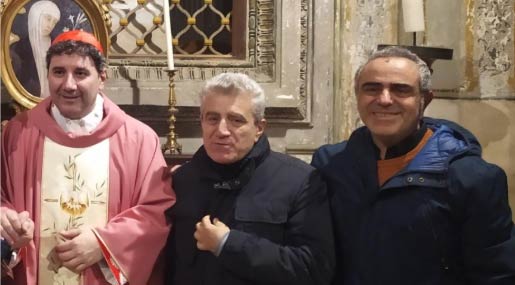 Il Cardinale di Toronto saluta i calabresi di Roma