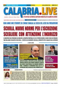 Calabria.Live quotidiano martedì 7 gennaio 2025