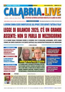 Calabria.Live quotidiano martedì 14 gennaio 2025