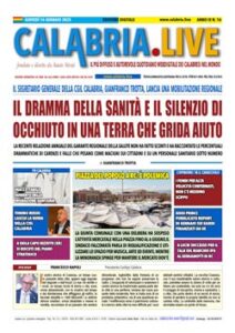 Calabria.Live quotidiano giovedì 16 gennaio 2025