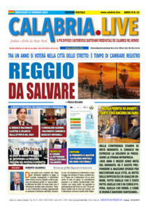 Calabria.Live quotidiano mercoledì 22 gennaio 2025