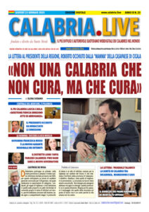 Calabria.Live quotidiano giovedì 23 gennaio 2025
