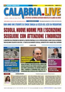 Calabria.Live Quotidiano digitale 7 gennaio 2025