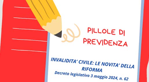 PILLOLE DI PREVIDENZA / Ugo Bianco: Invalidità civile, le novità delle riforme