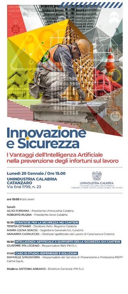 Lunedì il convegno su Innovazione e Sicurezza