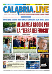 Calabria.Live quotidiano lunedì 3 febbraio 2025