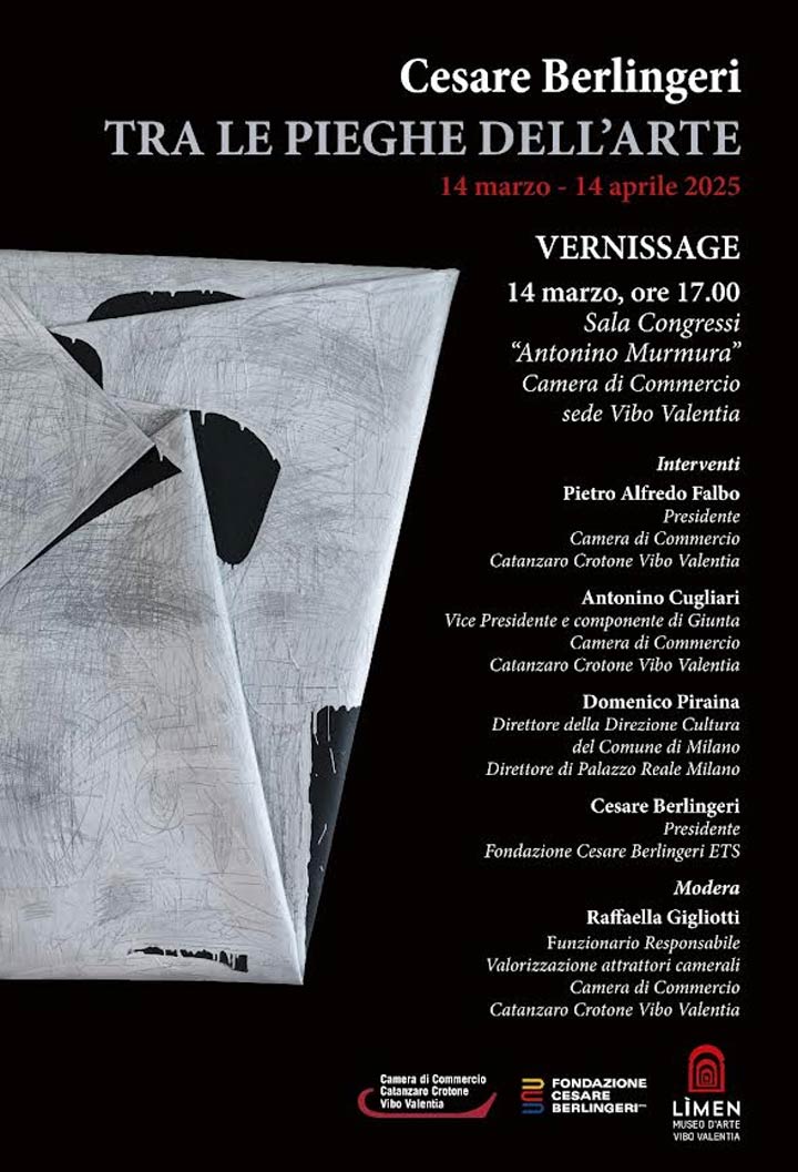 VIBO - Il 14 marzo la mostra "Cesare Berlingeri"