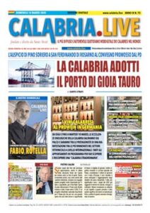 Calabria.Live quotidiano domenica 16 marzo 2025