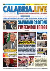 Calabria.Live Quotidiano domenica 13 aprile 2025
