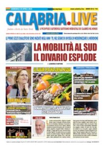 Calabria.Live quotidiano domenica 20 aprile 2025