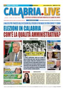 Calabria.Live quotidiano sabato 12 aprile 2025