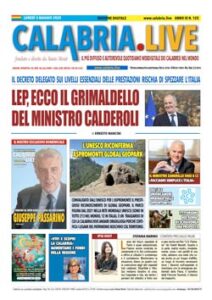 Calabria.Live quotidiano lunedì 5 maggio 2025