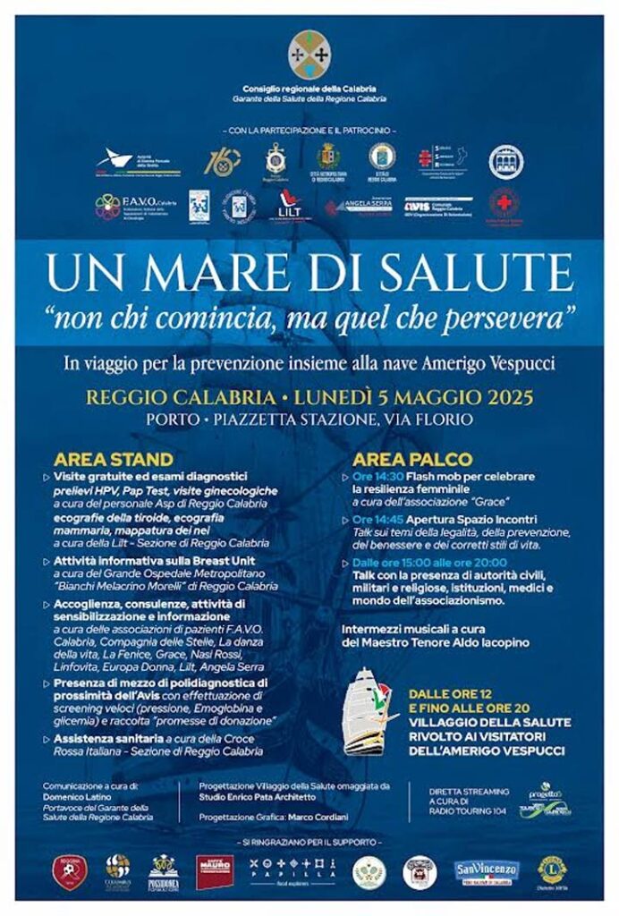 Lunedì a Reggio "Un mare di Salute"