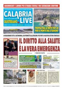 Calabria.Live quotidiano mercoledì 4 giugno 2025