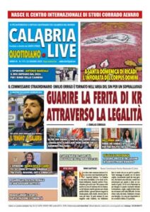 CALABRIA.LIVE QUOTIDIANO DOMENICA 22 GIUGNO 2025