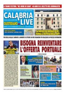 Calabria.Live Quotidiano giovedì 19 giugno 2025