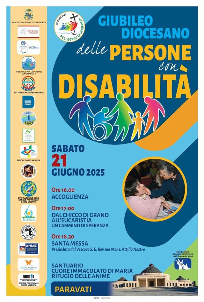 PARAVATI (VV) - Sabato il Giubileo delle Persone con Disabilità