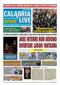 Calabria.Live quotidiano 22 luglio 2025