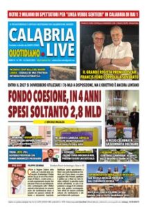 Calabria.Live Quotidiano mercoledì 16 luglio 2025